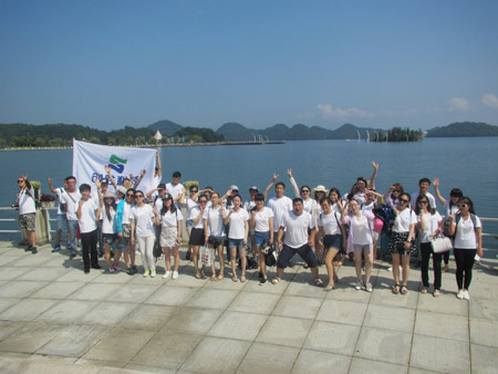 2016年7月創勝短信短信公司“拓林湖”休閑之旅2